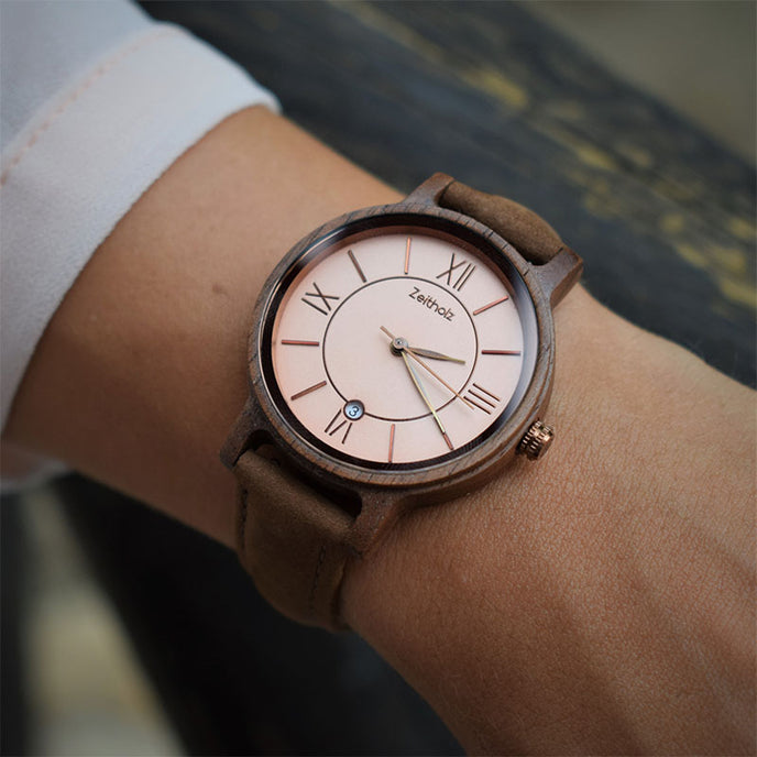 Klitten Beige 42mm &amp; Rosenbach Rose 36mm for couples