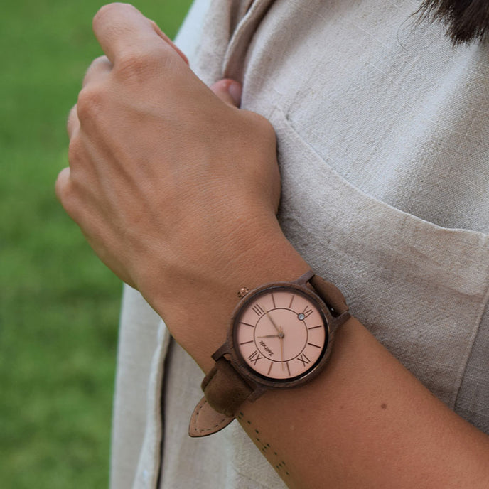 Klitten Beige 42mm &amp; Rosenbach Rose 36mm for couples