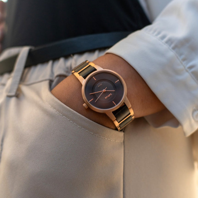 Freiberg oro rosa e nero