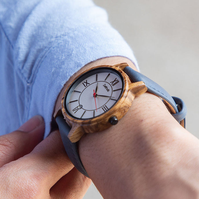 Klitten White 42mm &amp; Rosenbach Zebrano 36mm for couples