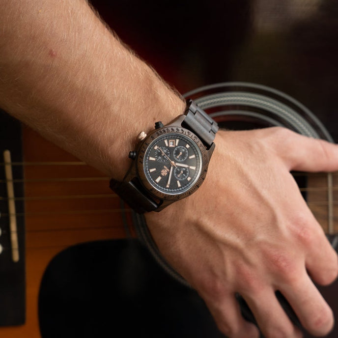 Bergen Black 42mm &amp; Rosenbach Black 36mm for couples