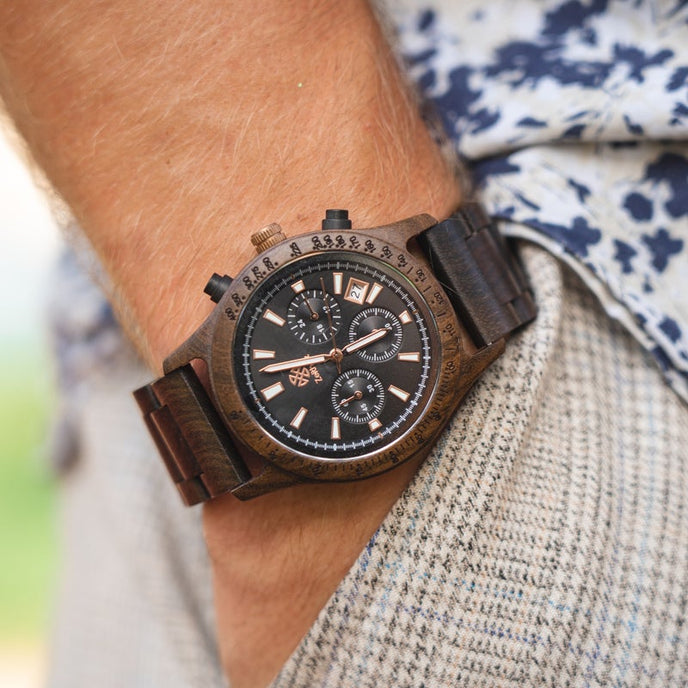 Bergen Black 42mm &amp; Rosenbach Black 36mm for couples