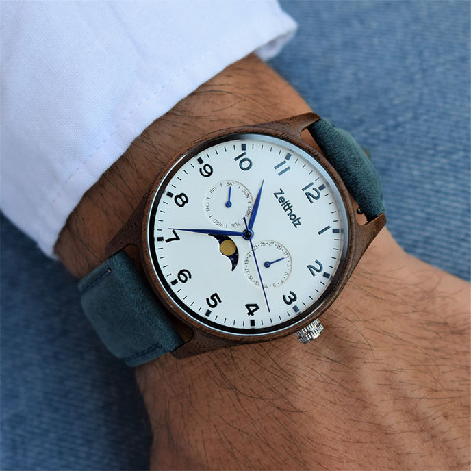 Klitten White 42mm &amp; Rosenbach Zebrano 36mm for couples