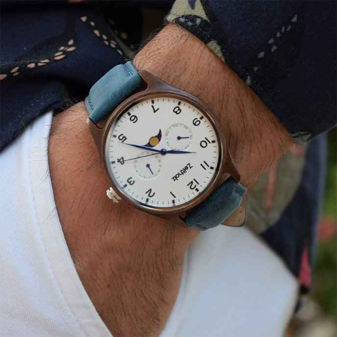 Klitten White 42mm &amp; Rosenbach Zebrano 36mm for couples