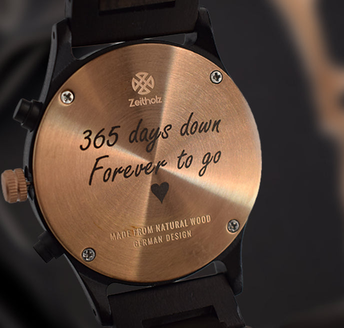 Bergen Black 42mm &amp; Rosenbach Black 36mm for couples