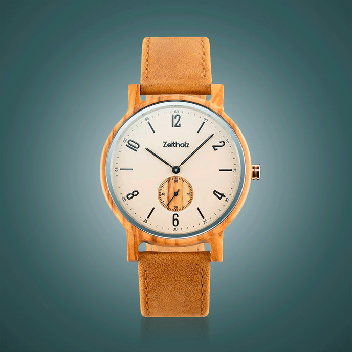 Amtsberg Camel Olive wood 42mm