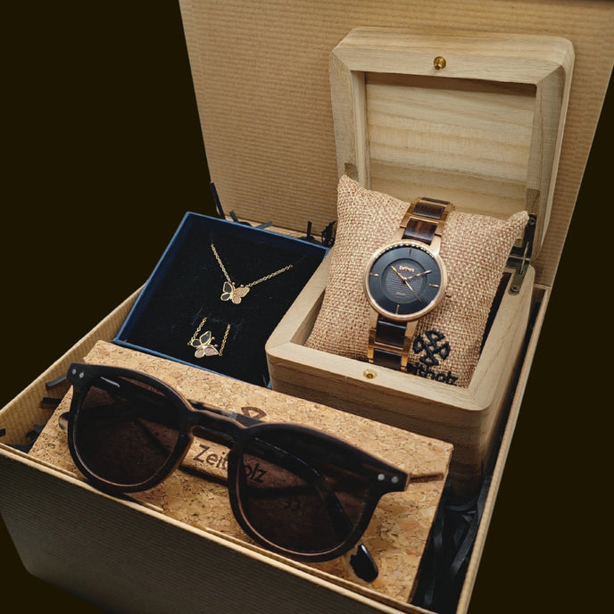 Die Everglow Geschenkbox - Schwarz Kollektion (für Sie)