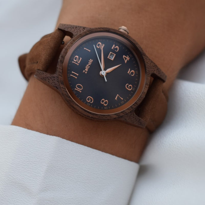 Leuben Indigo Madera de Nogal 32mm