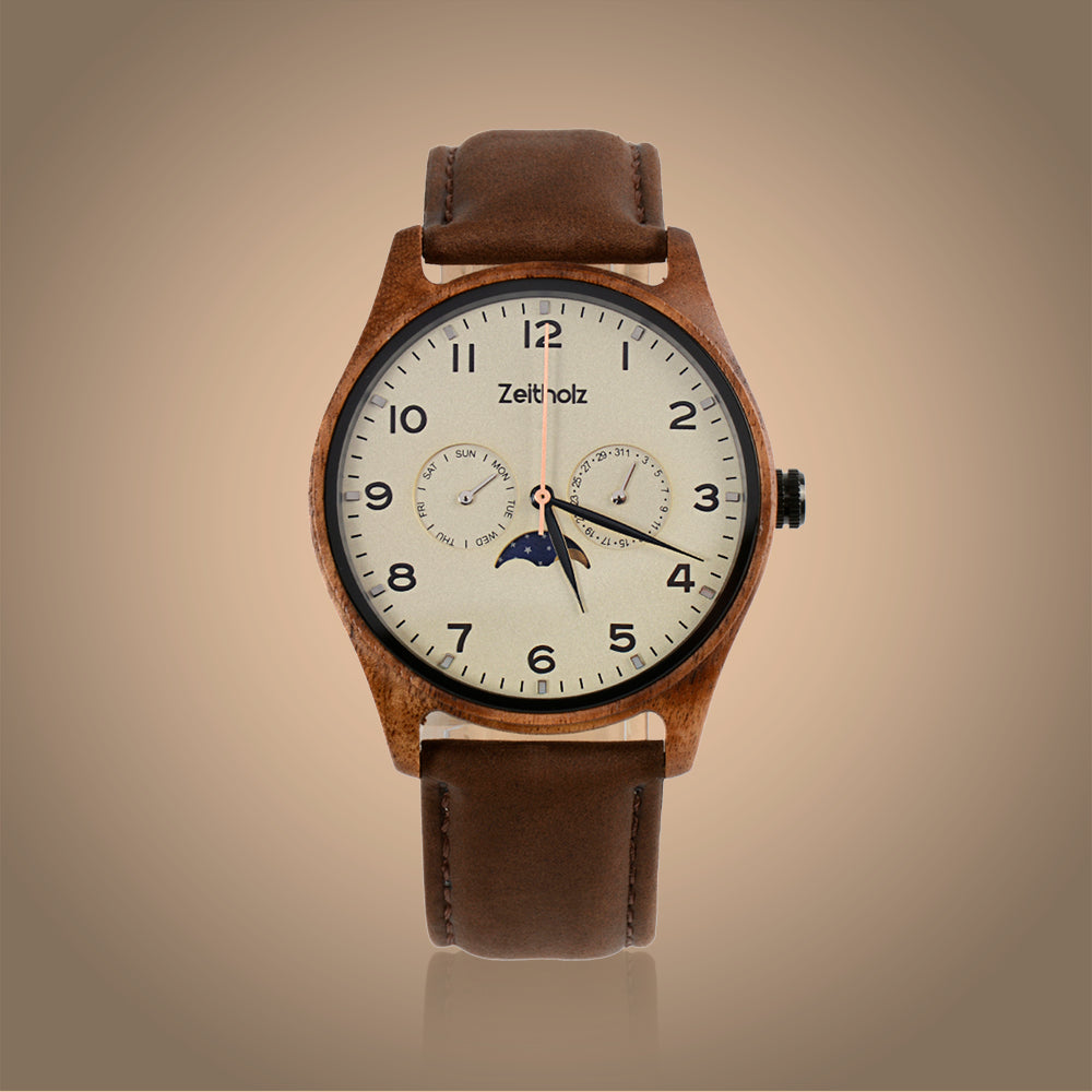 Zeitholz: Wooden Men for Watches Women and