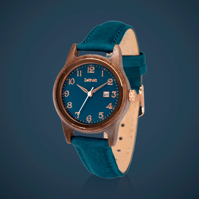 Leuben Indigo Madera de Nogal 32mm