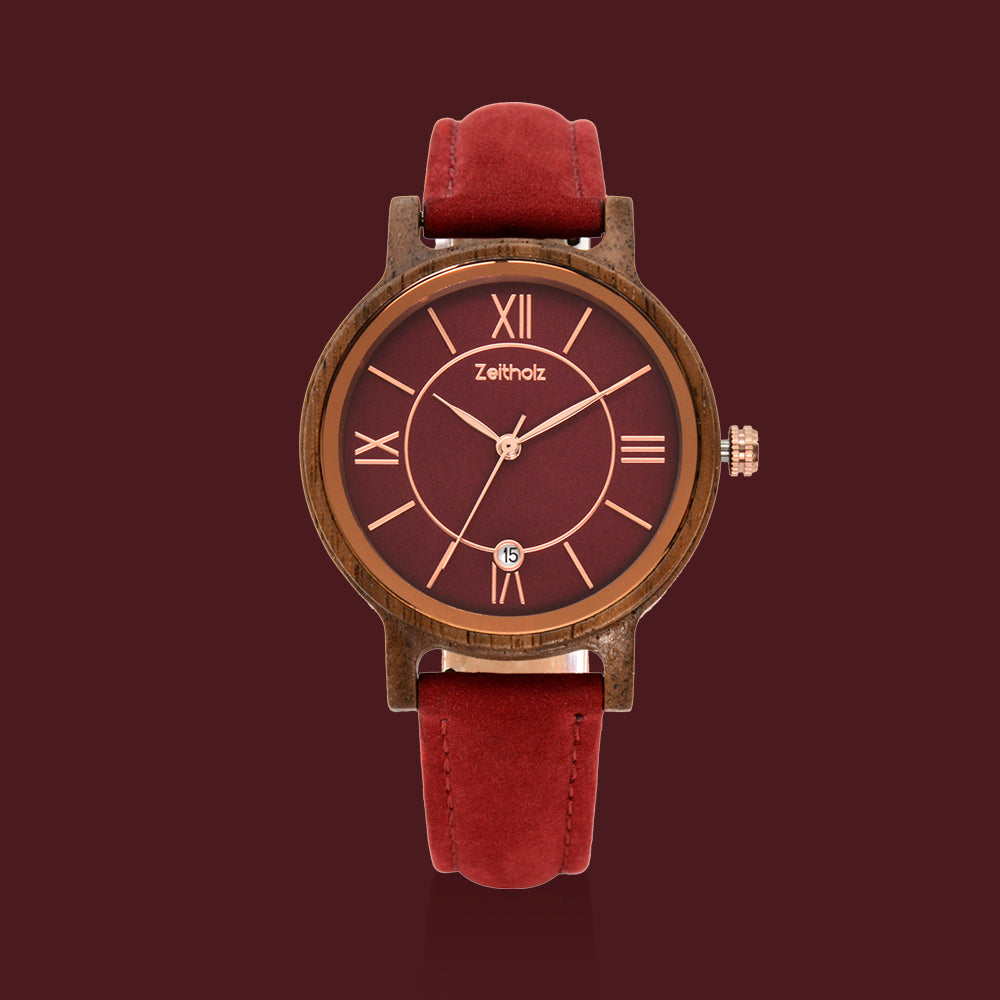 Rosenbach Collection 36mm: Wooden Watches for Women