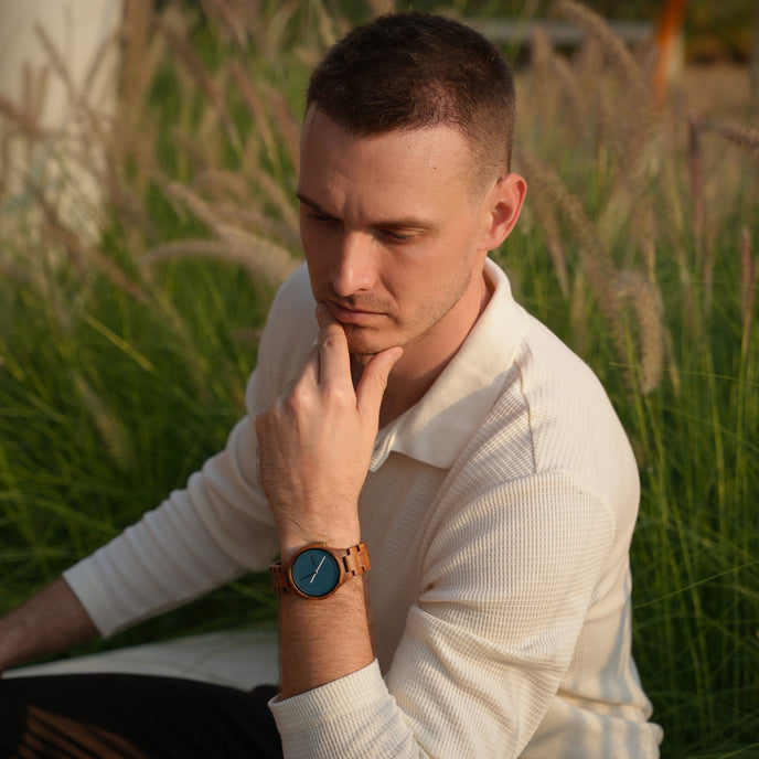 Stolpen Blue Rosewood 42mm