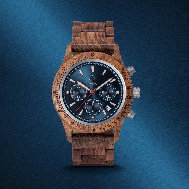 Bergen Blue Rosewood 42mm