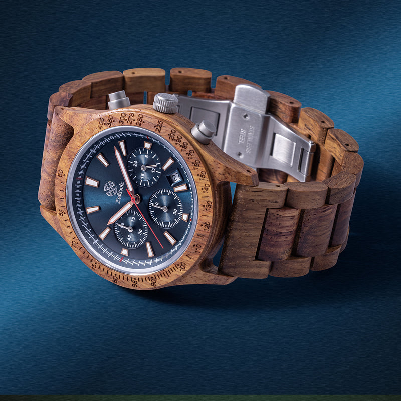 Bergen Blue Rosewood 42mm