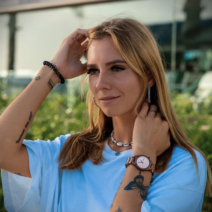 Stolpen Rosa Madera de Nogal 36mm