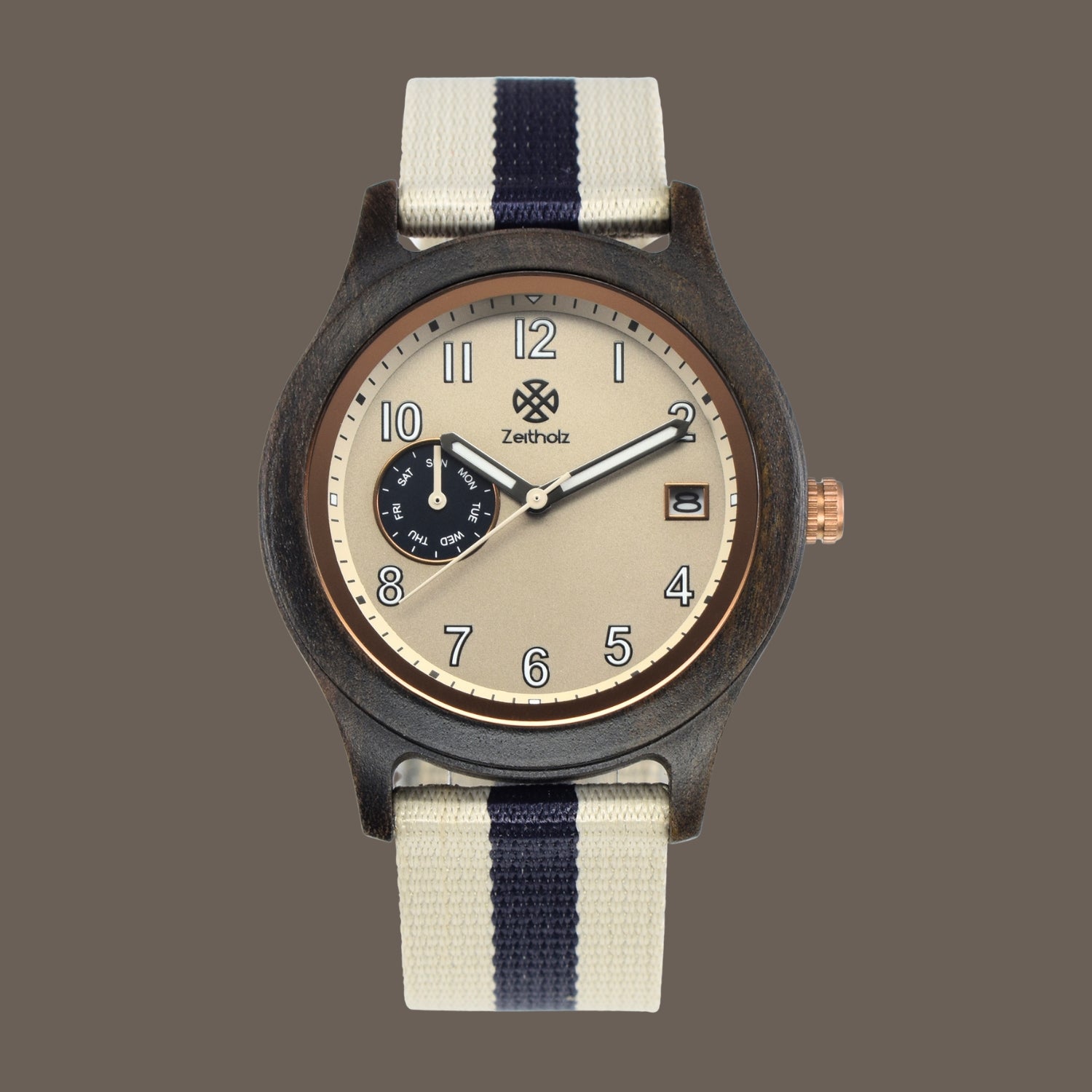 Thum Mocha Walnut Wood 40 mm