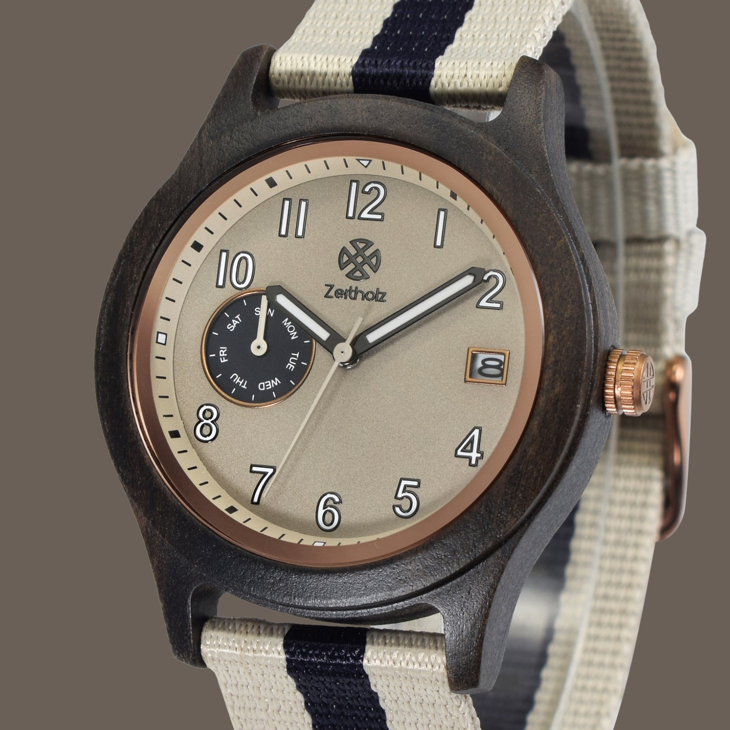 Thum Mocha Walnut Wood 40 mm