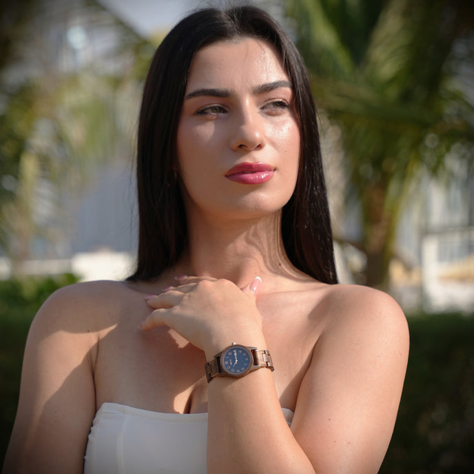 Leuben Indigo Madera de Nogal 32mm