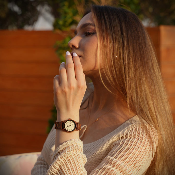 Leuben Ostra Madera de Acacia 32mm