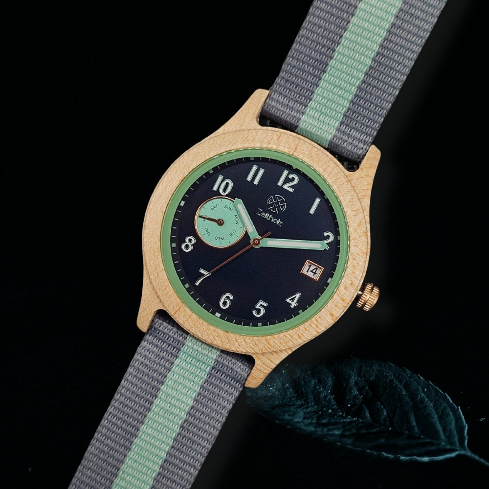 Thum Leaf Maple Wood 40 mm