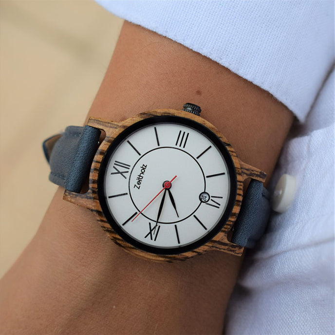 Klitten White 42mm &amp; Rosenbach Zebrano 36mm for couples