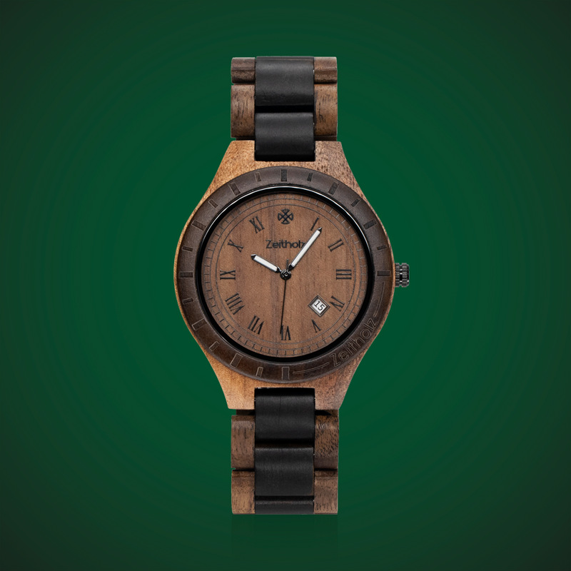 Zittau walnut and sandalwood 44mm