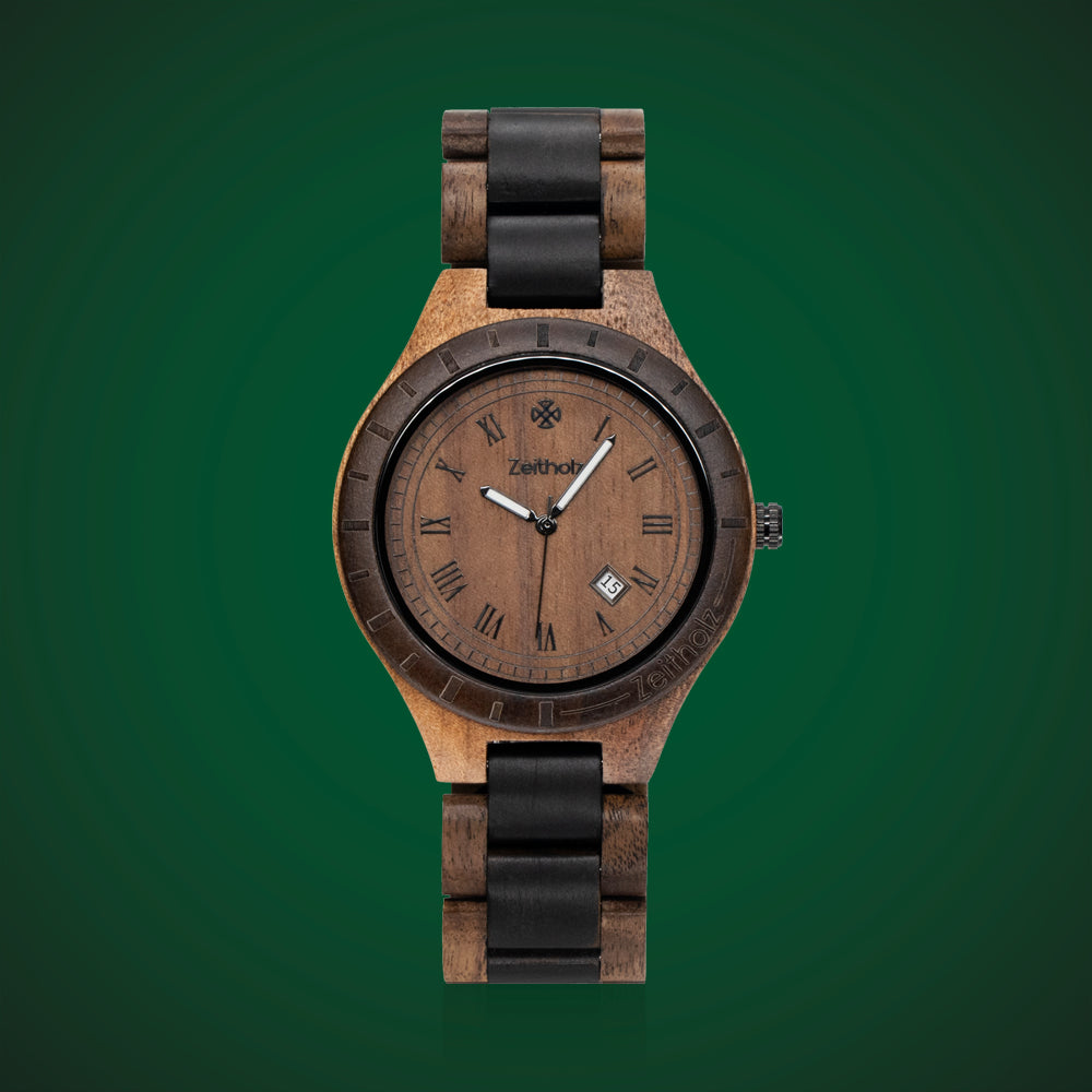 Zittau walnut and sandalwood 44mm