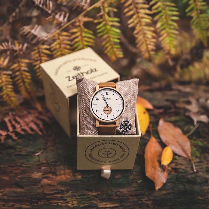 Amtsberg Camel Olive wood 42mm