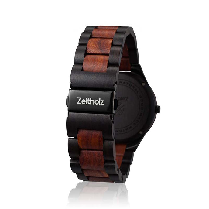 Zittau Sandalwood Red and Black 44mm