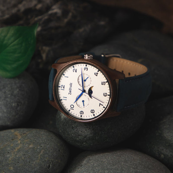 Klitten Blanco Madera de Nogal 42mm