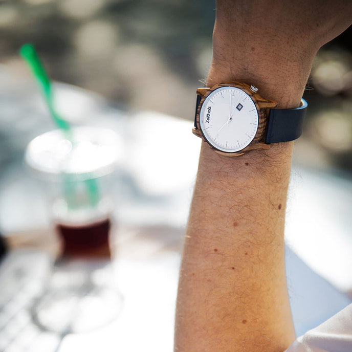 Breitenbrunn Zebrawood White 40mm