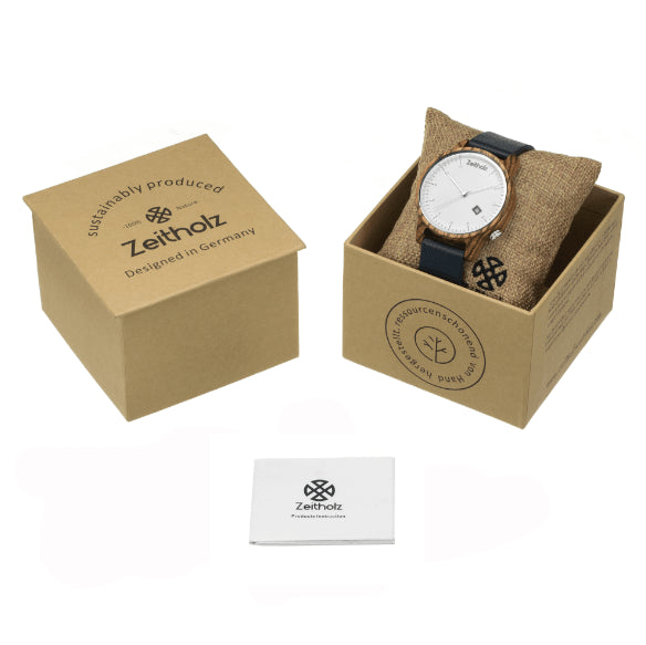 Breitenbrunn Zebrawood White 40mm